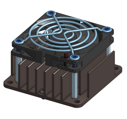 Heatsink and Fan for ODrive Pro/S1