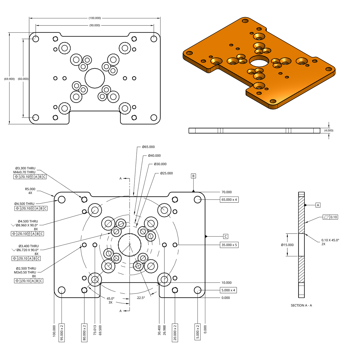 Motor Mounting Plate